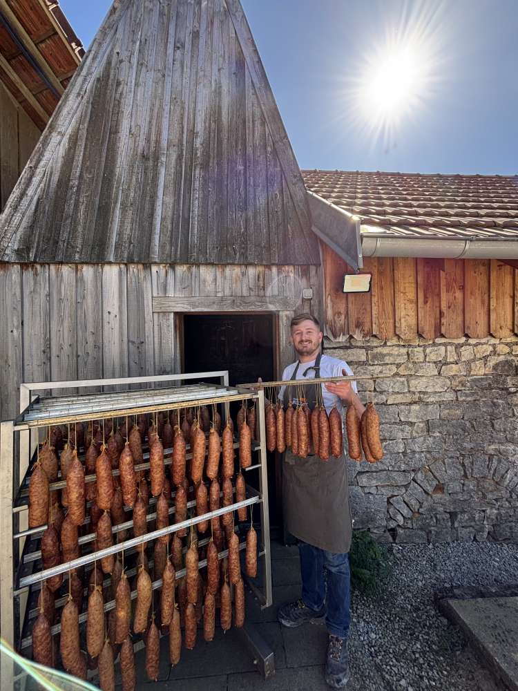Saucisses fumées